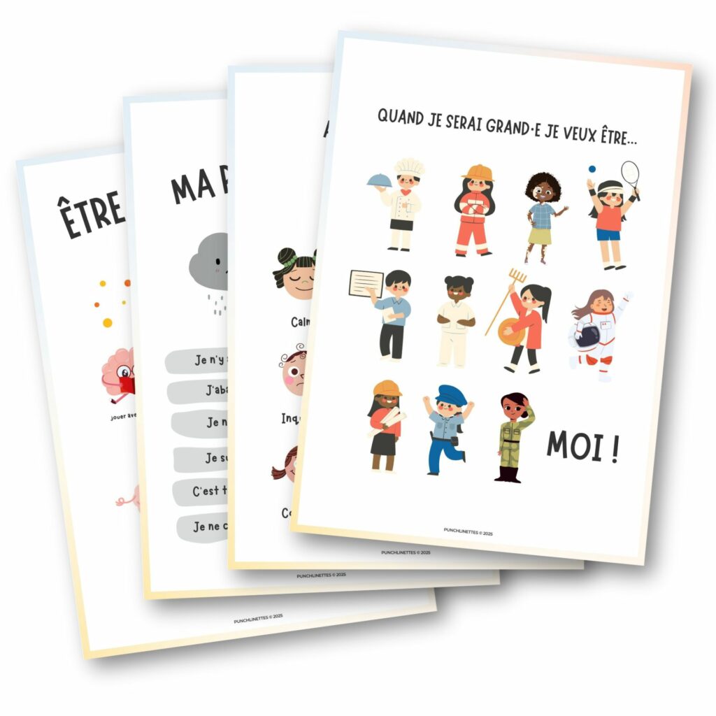 Affiches pédagogiques égalité
